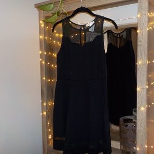 MONTEAU 🌺 Black Mini Dress Medium